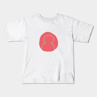 red icon design Kids T-Shirt